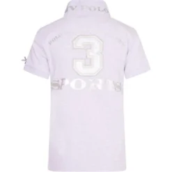 HV Polo Polo Favouritas EQ SS Lilac Heather -Pikeur || Cavallo || Dublin Verkoopwinkel hvp 0403390002 4050 back.6ed2ce