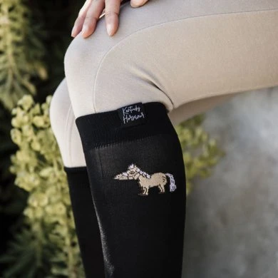 Kentucky Horsewear Kentucky Sokken Sammy Zwart 2 Kentucky Horsewear Kentucky Sokken Sammy Zwart - Afbeelding 2