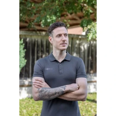 Covalliero Poloshirt Heren Graphite 3 Covalliero Poloshirt Heren Graphite - Afbeelding 3