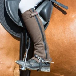 Kieffer Mini Chaps Bruin -Pikeur || Cavallo || Dublin Verkoopwinkel kieffer 120 mini chaps 3.be6062