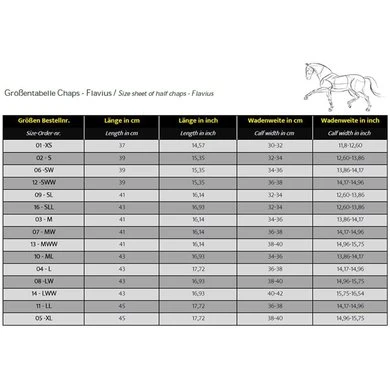 Kavalkade Chaps Flavius Zwart 3 Kavalkade Chaps Flavius Zwart - Afbeelding 3