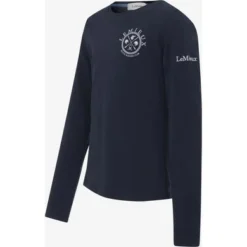 LeMieux Shirt Lara Young Rider Navy -Pikeur || Cavallo || Dublin Verkoopwinkel lemieux it03488 product youngriderlaralongsleevetee navy 2.c77d90
