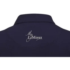 LeMieux Poloshirt Navy/Grijs Dots -Pikeur || Cavallo || Dublin Verkoopwinkel lm polo navy jrs 5.0a94ad