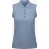 LeMieux Poloshirt Sleeveless Denim 40