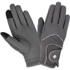 LeMieux Rijhandschoenen Protouch 3D Mesh Grijs
