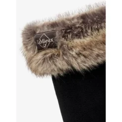 LeMieux Sokken Wellington Faux Fur Zwart -Pikeur || Cavallo || Dublin Verkoopwinkel lmx lm wellysocks fluffy hr copy.3c66fe