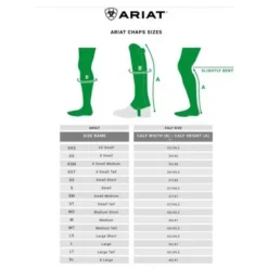 Ariat Chaps Palisade Unisex Volwassenen Zwart -Pikeur || Cavallo || Dublin Verkoopwinkel maattabel maattabel chaps.a88f6a