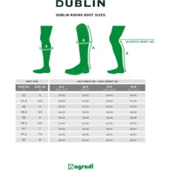 Dublin Rijlaarzen Galtymore Tall Field Zwart 39 R/R -Pikeur || Cavallo || Dublin Verkoopwinkel maattabel ridingbootsizes dublin galtymore holywell.58e808 1