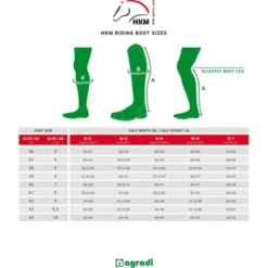 HKM Rijlaarzen Spain Soft Leer Zwart -Pikeur || Cavallo || Dublin Verkoopwinkel maattabelboots ridingbootsizes hkm spainkortstandaard v2.a78124