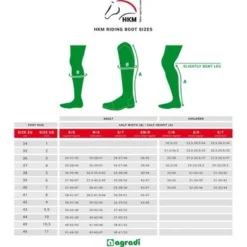 HKM Rijlaarzen Valencia Cognac -Pikeur || Cavallo || Dublin Verkoopwinkel maattabelboots ridingbootsizes hkm valencia v2.a6d070 3