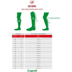 Red Horse Rijlaarzen PVC Regular/Regular Zwart -Pikeur || Cavallo || Dublin Verkoopwinkel maattabelboots ridingbootsizes redhorse pvc.c7276f