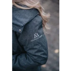 Mountain Horse Jas Kort Alicia Dames Grijs Melange -Pikeur || Cavallo || Dublin Verkoopwinkel mh ads 0078.43269f