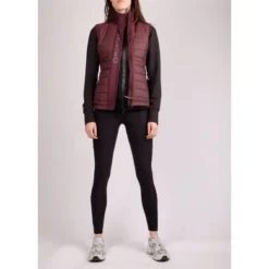 Montar Bodywarmer Emma Quilt Plum -Pikeur || Cavallo || Dublin Verkoopwinkel montar bw2124 2 emma body warmer vest4 jordyn.d33ff9