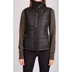 Montar Bodywarmer Emma Quilt Junior Zwart -Pikeur || Cavallo || Dublin Verkoopwinkel montar bw2124 4 emma body warmer5.5e3783