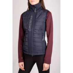 Montar Bodywarmer Emma Quilt Junior Donker Navy -Pikeur || Cavallo || Dublin Verkoopwinkel montar bw2124 7 emma body warmer2.292c11