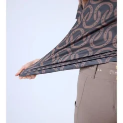 Montar Poloshirt Aisha Horseshoe Zwart -Pikeur || Cavallo || Dublin Verkoopwinkel montar pl2326 4 aisha horseshoe polo5.ff20c5