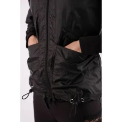 Montar Jack Frida Rosegold Logo Nylon Zwart -Pikeur || Cavallo || Dublin Verkoopwinkel montar sl2220 4 frida nylon logo tape zipper rosegold6.947409