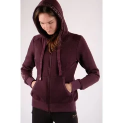 Montar Vest Macie Rosegold Logo Plum -Pikeur || Cavallo || Dublin Verkoopwinkel montar sw2221 2 macie logo hoody w rosegold logo tape6.f9e336