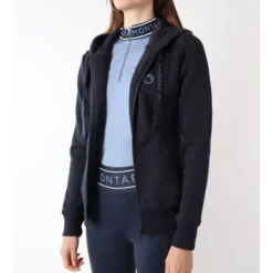 Montar Vest Monroe Viv Dark Navy -Pikeur || Cavallo || Dublin Verkoopwinkel montar sw2323 7 monroe viv wide logo tape details hoody full zipper1.ce2f67
