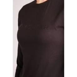 Montar Shirt Tine Logo Zwart -Pikeur || Cavallo || Dublin Verkoopwinkel montar ts2226 4 tine long sleeve logo t shirt3.28cf32