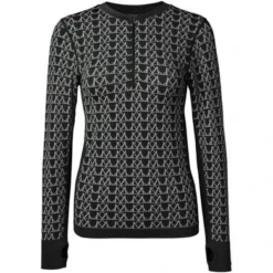 Mountain Horse Shirt Magic Tech Zwart