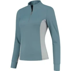 Mrs. Ros Shirt Training Lange Mouwen Porcelain Blue