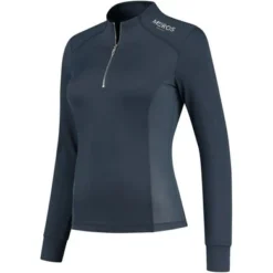 Mrs. Ros Shirt Thrue Lange Mouwen Navy