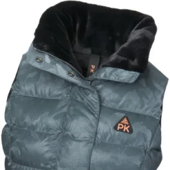 PK Bodywarmer Loretto Camouflage Beetle S -Pikeur || Cavallo || Dublin Verkoopwinkel pk22 loretto camouflagebeetle web 4.cb1d39