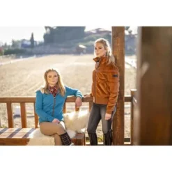 PK Vest Jumper Fluffy Kids Copper 158 -Pikeur || Cavallo || Dublin Verkoopwinkel pk22 robijn en jumper liggend.b16623