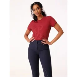 PS Of Sweden T-shirt Signe Chilli Red -Pikeur || Cavallo || Dublin Verkoopwinkel ps g2 20230511 psos signe chilired 0012.dd86d9