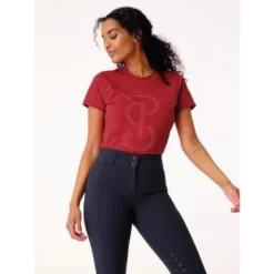 PS Of Sweden T-shirt Signe Chilli Red -Pikeur || Cavallo || Dublin Verkoopwinkel ps g2 20230511 psos signe chilired 0015.7a599b