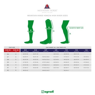 Mountain Horse Laars Venezia High Rider R/R Black 11 Mountain Horse Laars Venezia High Rider R/R Black - Afbeelding 11