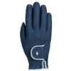Roeckl Rijhandschoen Lona Roeck-Grip Lining Navy/Zilver