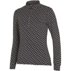 Schockemöhle Shirt Luciana Lange Mouwen Zwart/Wit