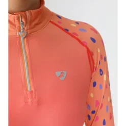 Aubrion Shirt Hyde Park XC Oranje Spot XS -Pikeur || Cavallo || Dublin Verkoopwinkel shires 8193 orgspt 3.6c2cd7