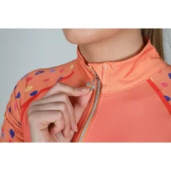 Aubrion Shirt Hyde Park XC Oranje Spot XS -Pikeur || Cavallo || Dublin Verkoopwinkel shires 8193 orgspt 5.b876a4