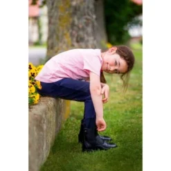 Suedwind Jodhpur Kids Front Zip Black -Pikeur || Cavallo || Dublin Verkoopwinkel suedwind suedwind kids frontzip schwarz black reit stiefel leder schuh leather boot 10101010 08 600x600.919e36