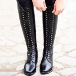 Suedwind Rijlaars Venado I Legacy Lace Tall Zwart -Pikeur || Cavallo || Dublin Verkoopwinkel suedwind suedwind legacy venado lace schnurung schwarz black reit stiefel leder schuh leather field boot 10141610 11.ca87ab