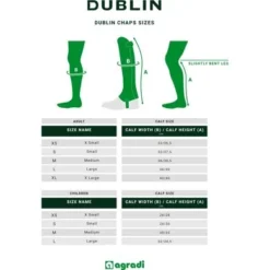 Dublin Chaps Easy-Care Zwart -Pikeur || Cavallo || Dublin Verkoopwinkel tabelchaps chapssizes dublin chaps easycare.8fbcaf