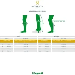 Moretta Chaps Leder Bruin -Pikeur || Cavallo || Dublin Verkoopwinkel tabelchaps chapssizes moretta chaps leer.d43d40