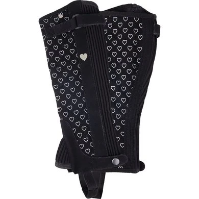ELT Mini Chaps Lucky Heart Kids Zwart 1 ELT Mini Chaps Lucky Heart Kids Zwart