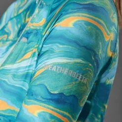 Weatherbeeta Shirt Ruby Swirl Marble Blauw/Oranje -Pikeur || Cavallo || Dublin Verkoopwinkel wb 1009342000 blueorangeswirlmarbleprint wb ruby ls cu2 image null hero.b75c0e