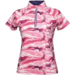 Weatherbeeta T-Shirt Ruby Swirl Marble Roze