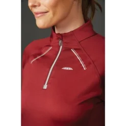 Weatherbeeta Shirt Victoria Premium Thermal Baselayer Maroon -Pikeur || Cavallo || Dublin Verkoopwinkel weatherbeeta 1006251000 maroon wb victoria top cu1 image null hero.e88724